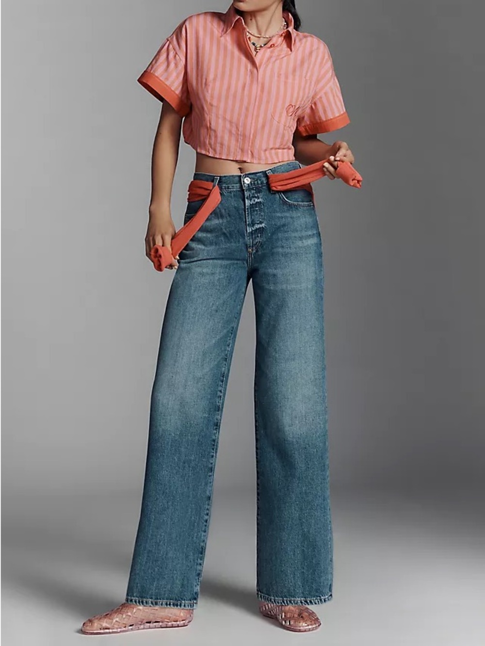 Citizens Of Humanity Annina High-Rise Straight Leg 30” Jeans